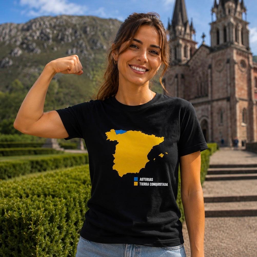 Camiseta "TIERRA CONQUISTADA"