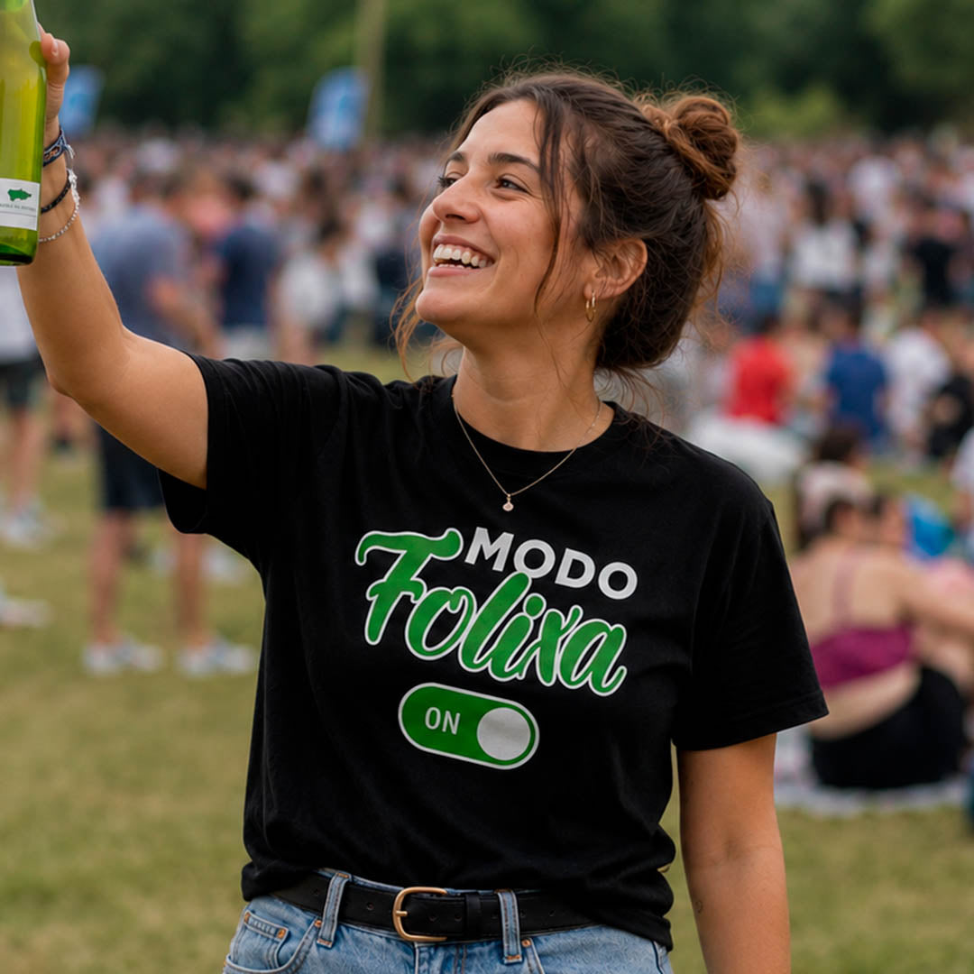 Camiseta "MODO FOLIXA"
