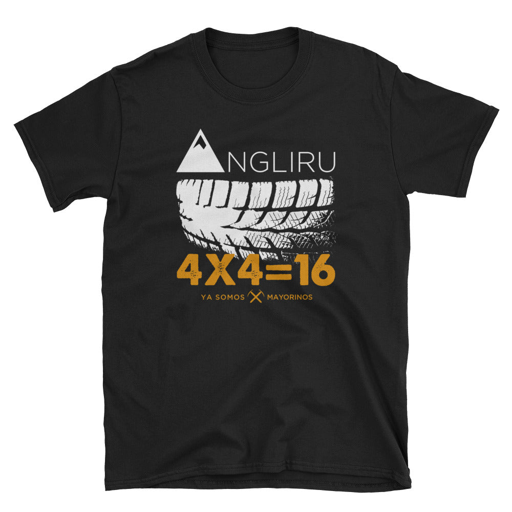 Camiseta "ANGLIRU 4x4=16"