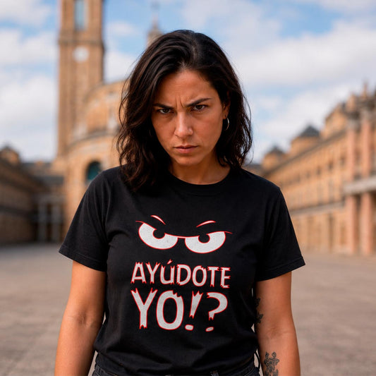 Camiseta "AYÚDOTE YO"