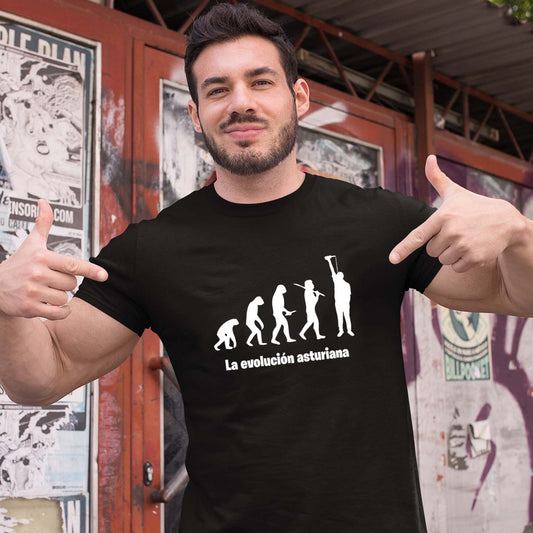 Camiseta "EVOLUCIÓN ASTURIANA"