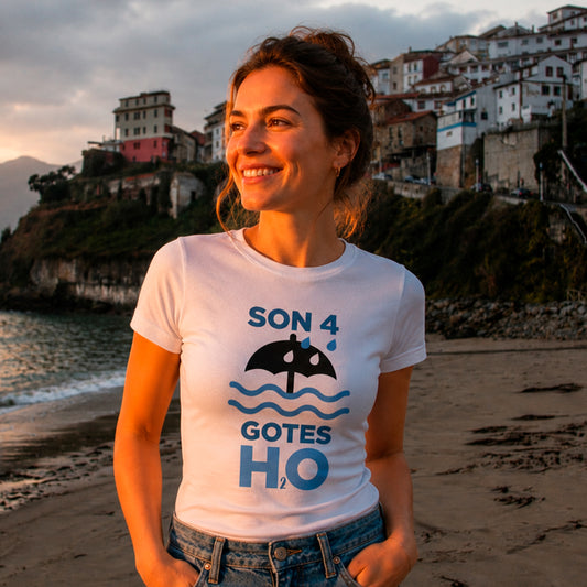 Camiseta Son 4 gotes (mujer)