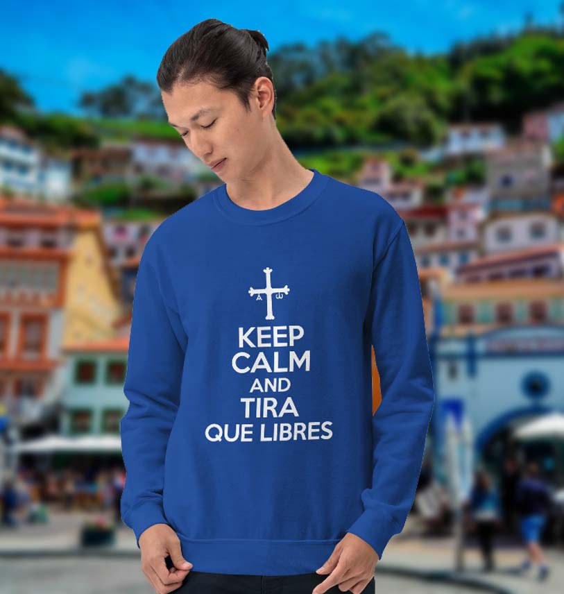Sudadera TIRA QUE LIBRES
