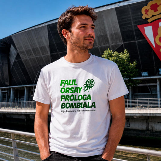 Camiseta Fútbol Asturiano