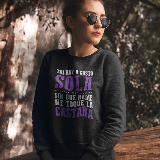 Sudadera SOLA CASTAÑA