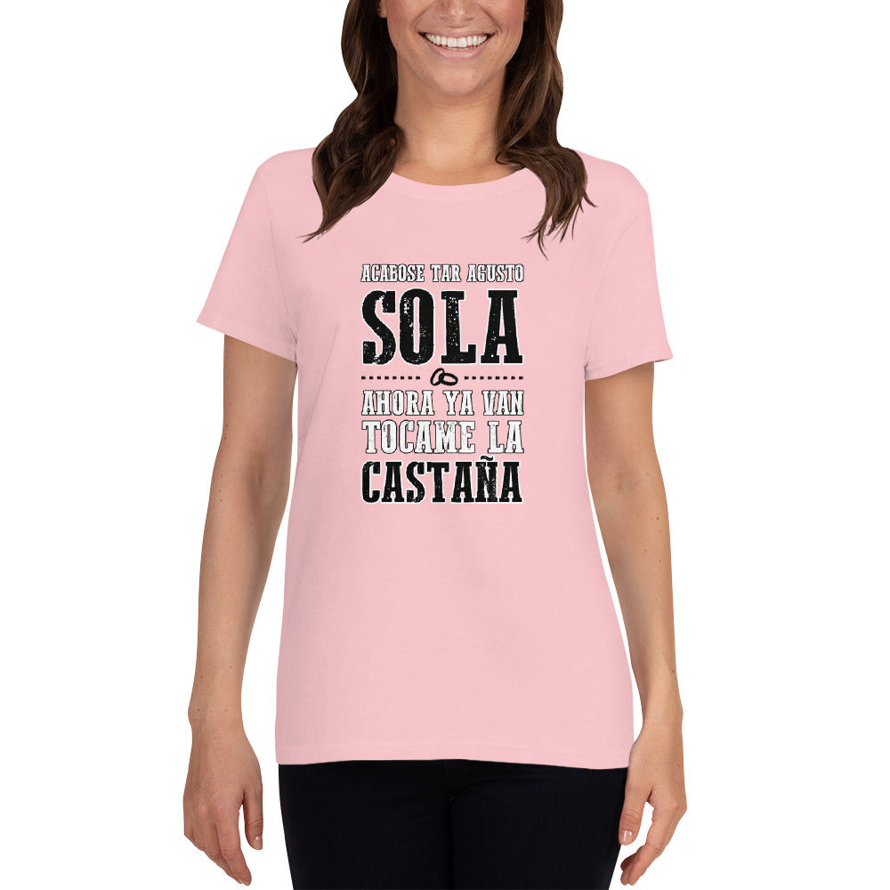 Camisetina "NOVIA CASTAÑA"