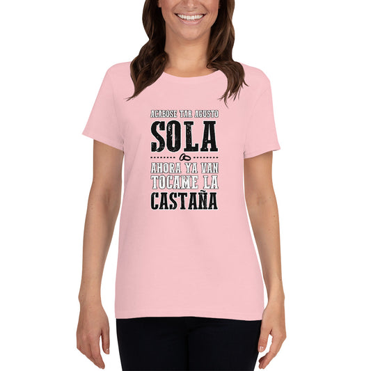 Camisetina "NOVIA CASTAÑA"