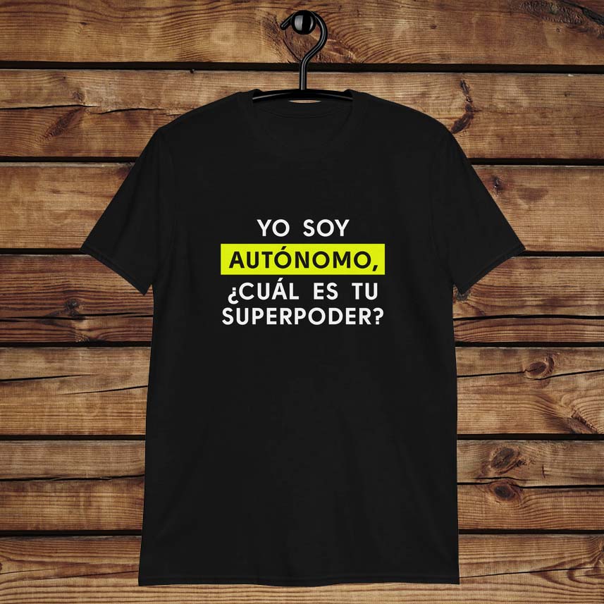 Camiseta SUPERPODER AUTÓNOMO