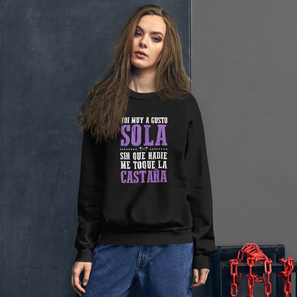 Sudadera SOLA CASTAÑA